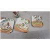 Image 4 : Royal Albert Old Country Scenes Square Side Plates with Porcelain Bird Figurines and More