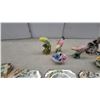 Image 7 : Royal Albert Old Country Scenes Square Side Plates with Porcelain Bird Figurines and More