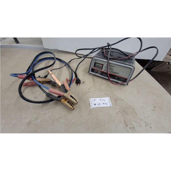 Schumacher SE-8050 Fully Automatic Battery Charger/Engine Starter and Jumper Cables