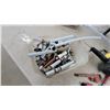 Image 7 : Copper and Brass Plumbing Fittings Assortment with PVC Cutters, Torch, and More