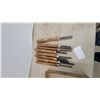 Image 1 : Craftsman High Speed Steel Wood Lathe Chisel Set, Eight Pieces