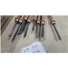 Image 2 : Craftsman High Speed Steel Wood Lathe Chisel Set, Eight Pieces