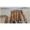 Image 3 : Craftsman High Speed Steel Wood Lathe Chisel Set, Eight Pieces