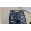 Image 2 : 40-Piece SAE and Metric Tap and Die Set in Blue Plastic Storage Case 2x Sets