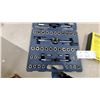 Image 3 : 40-Piece SAE and Metric Tap and Die Set in Blue Plastic Storage Case 2x Sets