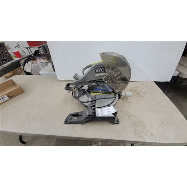 Ryobi Compound Miter Saw with Mastercraft Blade