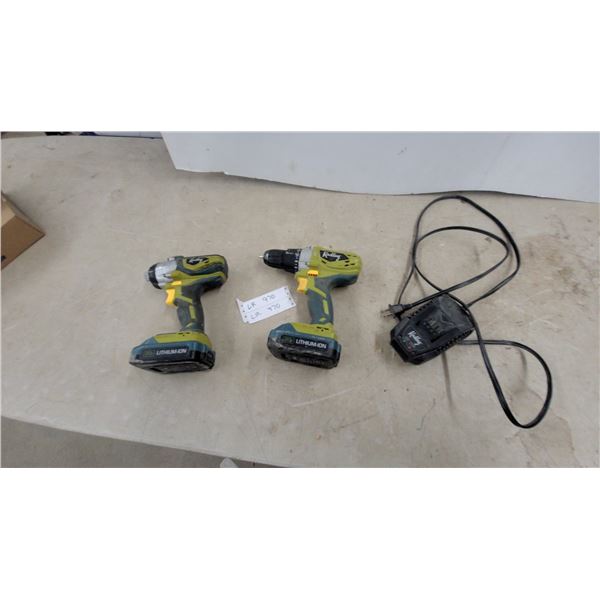 Radley 20-Volt Lithium-Ion Cordless Impact Driver, Drill/Driver, and Charger Charged up and Working