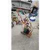 Image 1 : Oxy-Acetylene Welding and Cutting Torch Rig on Portable Wheeled Cart with Regulators and Hoses