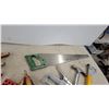 Image 3 : Trumark 30M Fiberglass Measuring Tape, Estwing Hammer, Irwin Chalk Line, Hand Saw, and More