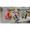 Image 5 : Trumark 30M Fiberglass Measuring Tape, Estwing Hammer, Irwin Chalk Line, Hand Saw, and More