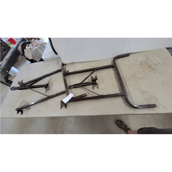Metal Folding Table Leg Frames, Pair
