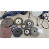 Image 4 : Angle Grinder with Sanding Discs, Wire Wheels, Maxtool Electric Paint Sprayer, and More