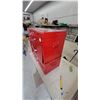 Image 2 : Beach Tool Chests Limited Red Metal Two-Piece Mechanic's Toolbox with Drawers