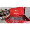 Image 5 : Beach Tool Chests Limited Red Metal Two-Piece Mechanic's Toolbox with Drawers