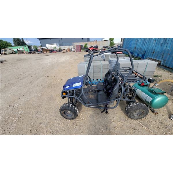 TAO Two-Seater Off-Road Go-Kart Buggy with Roll Cage NOT RUNNING FROM SITTING