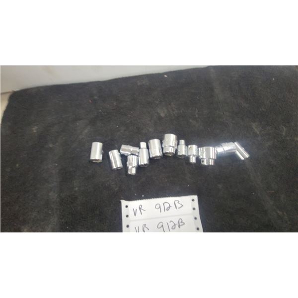 12x Snap on 3/8 Sockets