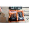 Image 3 : Masterforce Drill Bit and Driver Set, Ridgid Drill Bit Set, Pry Bars, Files, and More