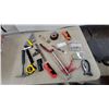 Image 1 : Stanley PowerLock 25' Tape Measure, Claw Hammer, Caulking Gun, Speed Square, and More