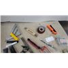 Image 2 : Stanley PowerLock 25' Tape Measure, Claw Hammer, Caulking Gun, Speed Square, and More