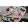 Image 4 : Stanley PowerLock 25' Tape Measure, Claw Hammer, Caulking Gun, Speed Square, and More