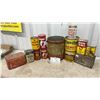 Image 1 : Vintage American Breakfast Coffee Tin, Calumet Baking Powder, Bon Ami, and More