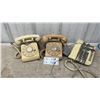 Image 1 : Vintage Western Electric 500 Series Rotary Dial Desk Telephones and Push-Button Phone