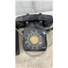 Image 8 : Lot of Three Northern Electric Rotary Dial Telephones, 500 and 554 Type Desk and Wall Models