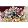 Image 6 : Capodimonte Style Italian Porcelain Floral Centerpiece in Footed Planter