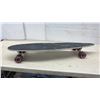Image 5 : Punk'd Speed Cruiser Longboard Skateboard with Crowned Lion Graphic and 70mm 78a Wheels