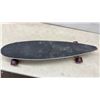 Image 6 : Punk'd Speed Cruiser Longboard Skateboard with Crowned Lion Graphic and 70mm 78a Wheels