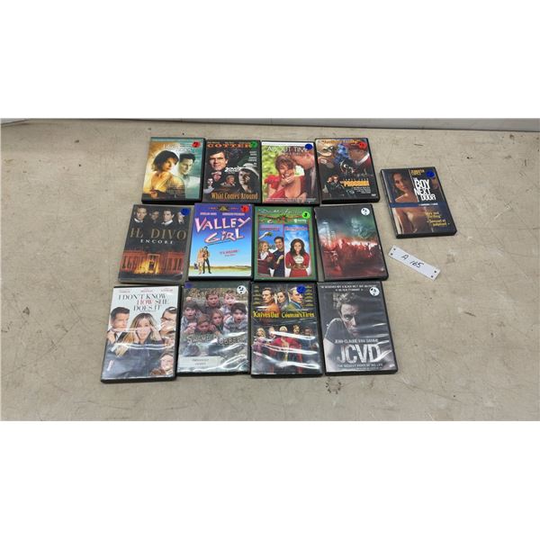 13 DVDs Including The Boy Next Door, Valley Girl, Knives Out, JCVD, and More