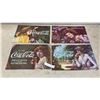 Image 1 : 4 Coca-Cola Advertising Place Mats "Delicious and Refreshing"