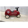 Image 1 : Radio Flyer #8 Retro Rocket Ride-On Classic Racer in Red with Steering Wheel