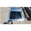 Image 2 : Aluminum-Framed Pass-Through Window and Access Door Combo for Truck Cap or Camper Shell