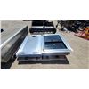 Image 6 : Aluminum-Framed Pass-Through Window and Access Door Combo for Truck Cap or Camper Shell