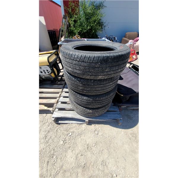 Set of Four 225/65R17 102H All-Season Radial Tubeless Tires