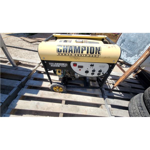 Champion Power Equipment 5800-Watt Peak / 4500-Watt Running Portable Generator Model 100366
