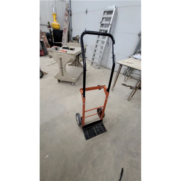 Milwaukee 4-in-1 Convertible Hand Truck with Continuous Loop Handle, Orange Frame