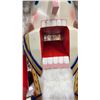 Image 5 : Large Decorative Wooden Nutcracker Soldier Figure with Tricorn Hat and Sword, 42" Tall
