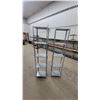Image 1 : Pair of 5-Shelf Galvanized Metal Utility Shelving Units 72 x 16 x 11"
