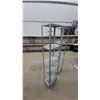 Image 2 : Pair of 5-Shelf Galvanized Metal Utility Shelving Units 72 x 16 x 11"