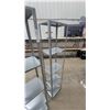 Image 4 : Pair of 5-Shelf Galvanized Metal Utility Shelving Units 72 x 16 x 11"