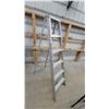 Image 1 : 6' Aluminum A-Frame Step Ladder