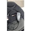 Image 5 : Black Faux Leather Executive Office Chair and Obusforme OB-920 Heated Back Support