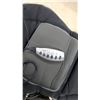 Image 6 : Black Faux Leather Executive Office Chair and Obusforme OB-920 Heated Back Support