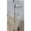 Image 3 : Tension Pole Corner Shower Caddy with Three Wire Baskets and Towel Bars and Patio Stone Mold