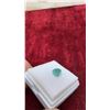 Image 4 : New 3.5-Carat Natural Untreated Emerald, Pear Cut, 8.8 x 11.7 Millimeters