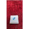 Image 2 : 3.7-Carat Natural Swiss Blue Topaz Untreated Pear Cut Gemstone, 7.3 x 13.0 Millimeter