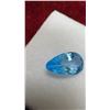 Image 4 : 3.7-Carat Natural Swiss Blue Topaz Untreated Pear Cut Gemstone, 7.3 x 13.0 Millimeter