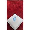Image 5 : 3.7-Carat Natural Swiss Blue Topaz Untreated Pear Cut Gemstone, 7.3 x 13.0 Millimeter